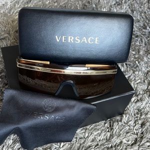 Versace Gold Sunglasses